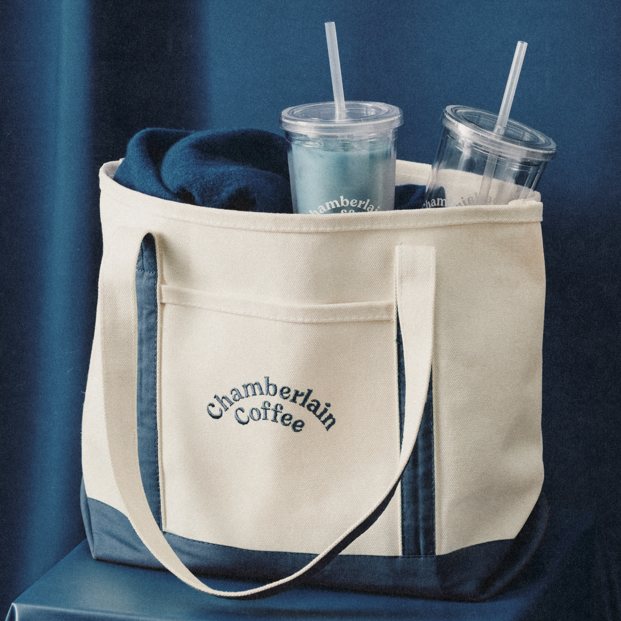 Navy Everywhere Tote